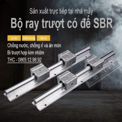 Thanh Ray Trượt Tròn Có Đế SBR